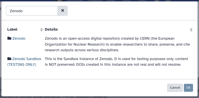 Choose Remote Files.